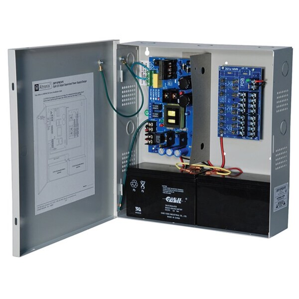 Altronix Power Supply 8 Fuse 24VDC at 10A - SMP10PM24P8