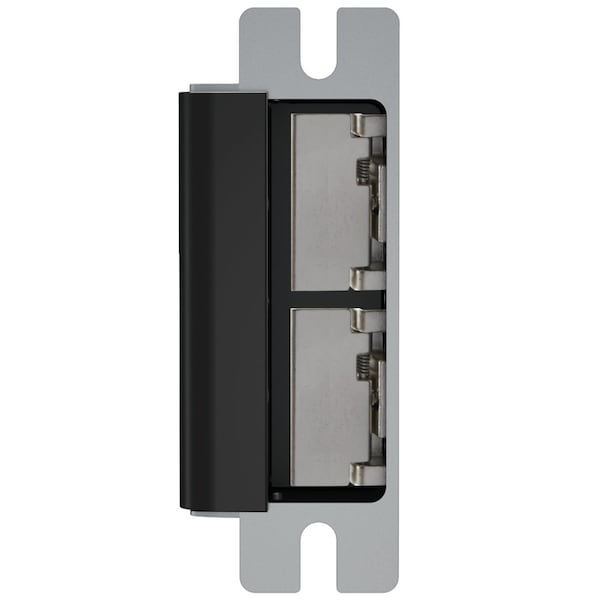 Hes Brass or Bronze, Flat Black Coated, For Use With: 1500 Series Electric Strikes - 1500-BSP-DLM