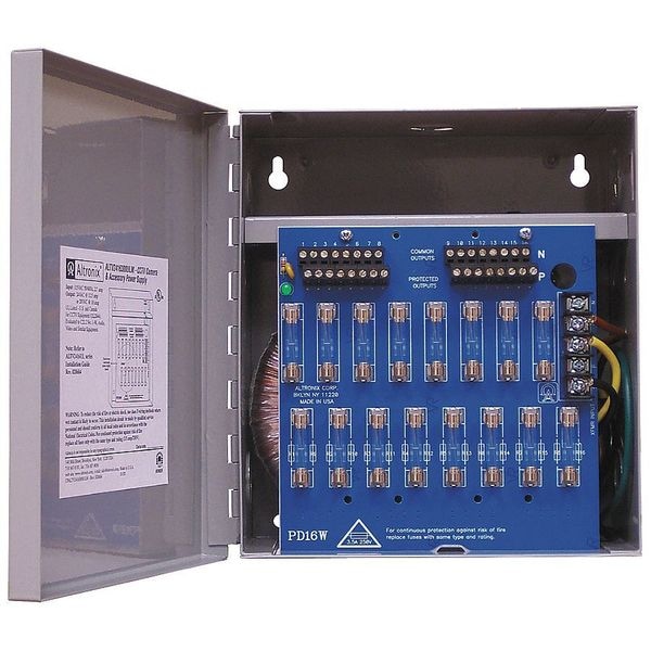 Altronix Power Supply 16 Fuse 24Vac at 12.5A - ALTV2416300ULM
