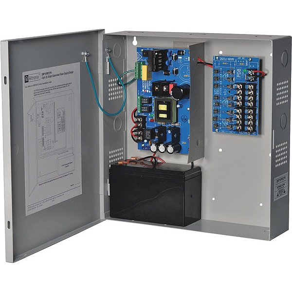 Altronix Power Supply 8 Fuse 12VDC at 10A - SMP10PM12P8