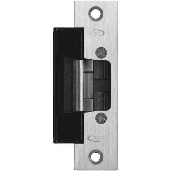 Rutherford Electric Door Strike, Stainless Steel, Brushed, For Use With: Cylindrical Locksets - L6514 32D