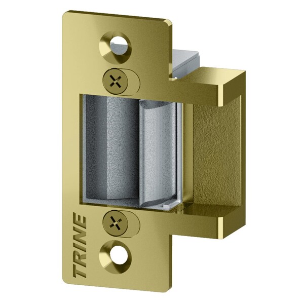 Trine Brass, Bright Brass, For Use With: 3000 Series Electric Strikes Includes: Electric Strikes - 3234W-24DC-US3