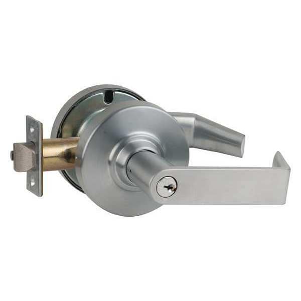 Schlage Lever Lockset, Mechanical, Storeroom, Grd.1 - ND80PDEU RHO 626 KD C123 KWY