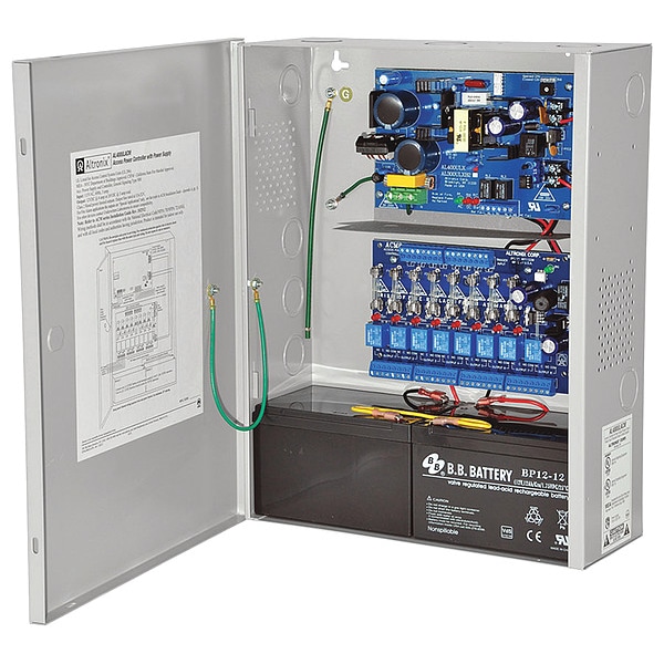 Altronix Power Supply 8 Fuse 12Dc/3.5A Or 24Dc/3A - AL400ULACM