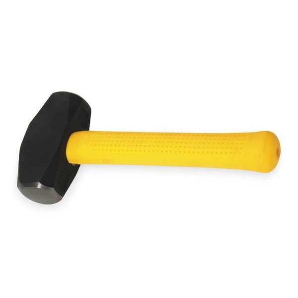 Westward Hand Drilling Hammer, 3 Lb, Fiberglass - 2DBU5