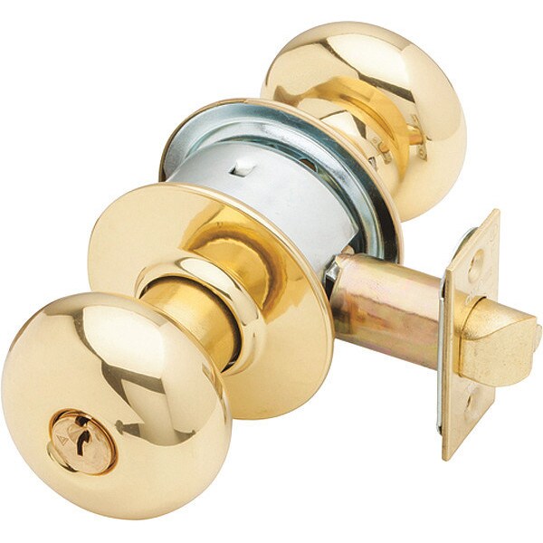 Schlage A Series Cylindrical Entrance Lock Plymouth Knob US3 - A53PD PLY 605