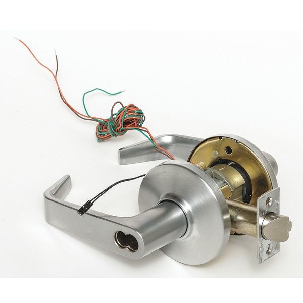 Stanley Security Lever Lockset, Mechanical, Storeroom, Grd.1 - 9KW37DEL15DS3626RQE