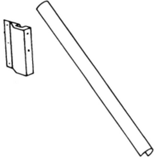 Von Duprin Rod/Latch Guard, Satin Stainless Steel - RG-27 US32D RHR