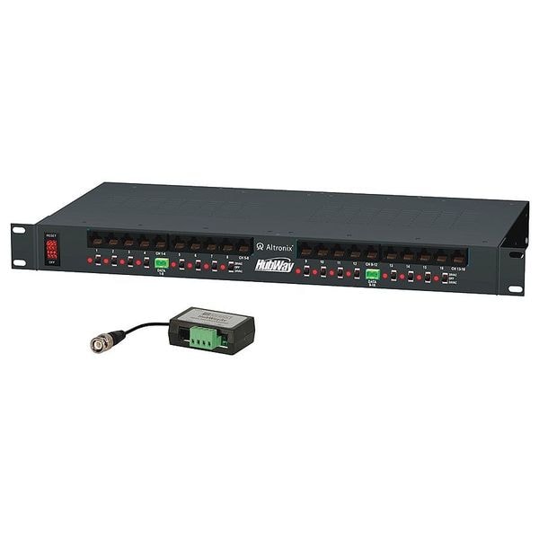 Altronix UTP Transceiver Hub, Rack Mount Kit - HUBWAY163DI