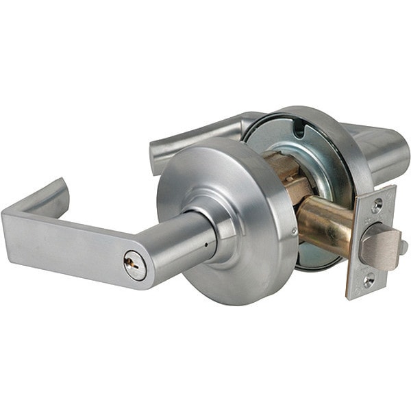 Schlage ND Series Cylindrical Corridor Lock Rhodes Lever US26D - ND73PD RHO 626