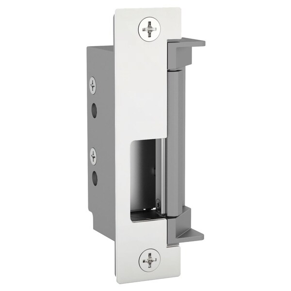 Hes Grade 1 Electric Strike, Fail Safe/Fail Secure, 12/24 VDC, Low Profile, Fire Rated, Stainless Steel - 4500C-629