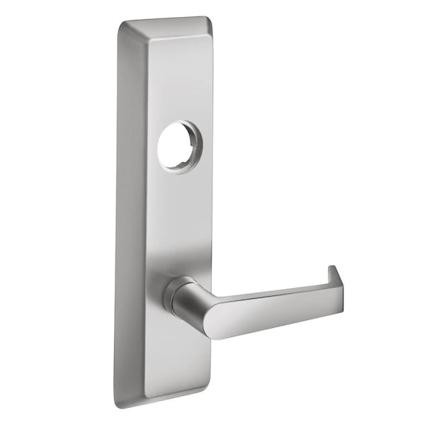 Yale Escutcheon x Cylinder x Lever, Electrified, Fail-Secure, Less Cylinder, Augusta Lever, LHR, Satin St - AU691F 630 LHR