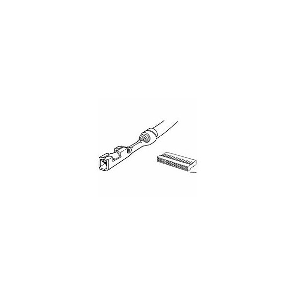Fci Connector Accessory, 0.028In Min Cable Dia, 0.054In Max Cable Dia, Contact, Brass - 48252-000LF