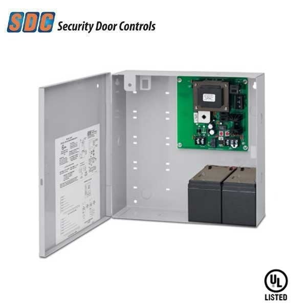 Sdc 1 AMP 1224VDC POWER SUPPLY X FIRE RELAY X BATTERY CHARGER 11" X 11" CABINET - SDC-602RF