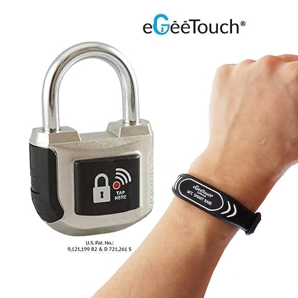 Egeetouch Smart NFC Wristbands, Pack of 2 - 5-NFC-2002WB