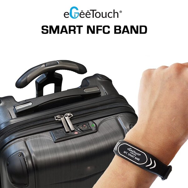 Egeetouch Smart NFC Wristbands, Pack of 2 - 5-NFC-2002WB