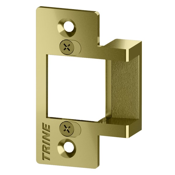 Trine Brass, Bright Brass, For Use With: 3000 Series Electric Strikes Includes: Electric Strikes - 234F-3