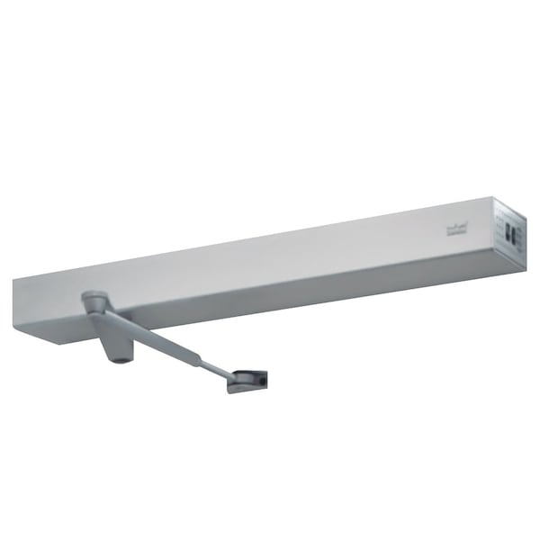 Dorma Low Energy Swing Door Operator, Push Side Top Jamb Mount, Standard Width Cover, Aluminum Finish - ED900 J8 SW 689
