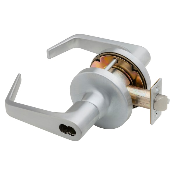 Falcon Electrified Unlocked Storeroom, Dane Lever, SFIC Less Core, US26D - T851BD D 626 24V