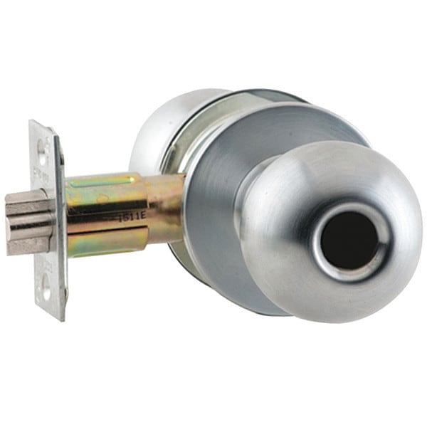 Schlage A Series Cylindrical Storeroom Lock Orbit Knob US26D - A80LD ORB 626