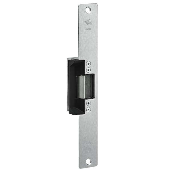 Adams Rite Elec Stk, 24 VDC, STD Fail Sec, 1-7/16" x 10-1/4" Radius FP, US26D - 7111-510-652-00