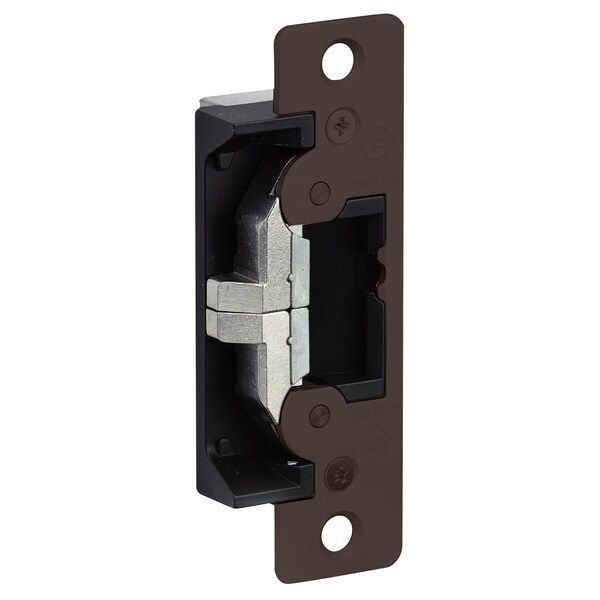 Adams Rite Elec Stk, 12/24 VDC, 4-7/8" x 1-1/4" Radius FP, Monitored, US10B - 7400M313