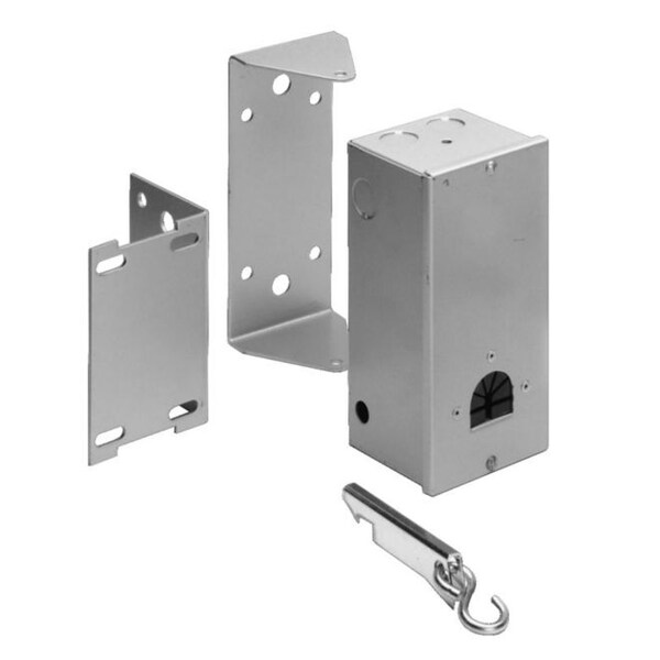 Rixson 972U120VDC689 120V Overhead Door Electromagnetic Holder Aluminum - 972U120VDC689