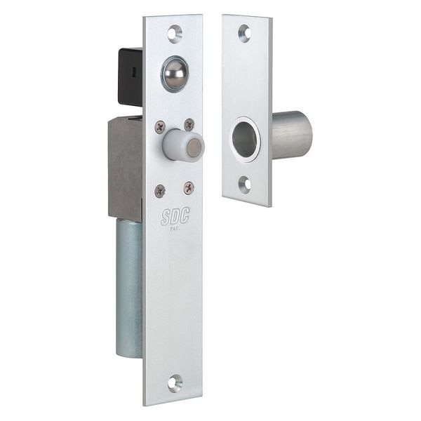 Sdc Mortise Bolt Lock, Satin Chrome, 1-1/2in.L - FS23MIQ