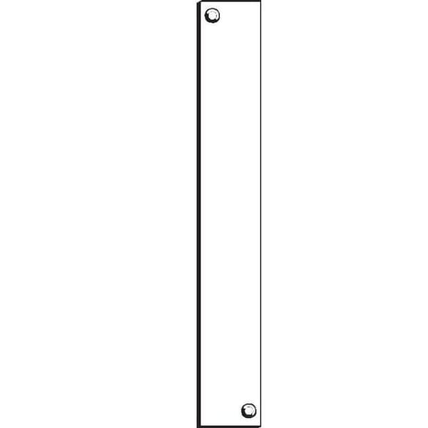 Don-Jo 1-1/4" x 9" Filler Plate for Electric Power Transfer - EPT1DU