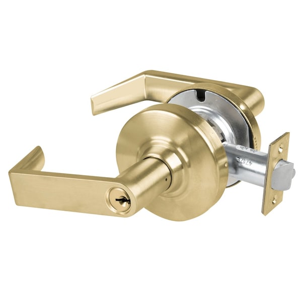 Schlage Grade 1 Electrified Cylindrical Lock, Storeroom Function, 12-24V DC, Fail Secure, 2-3/4-in Backset,  - ND80PDEU RHO 606 RX