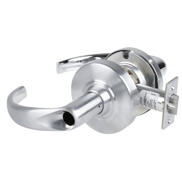 Schlage Grade 1 Electrified Cylindrical Lock, Storeroom Function, 12-24V DC, Fail Safe, 2-3/4-in Backset, RX - ND80LDEL SPA 626 RX