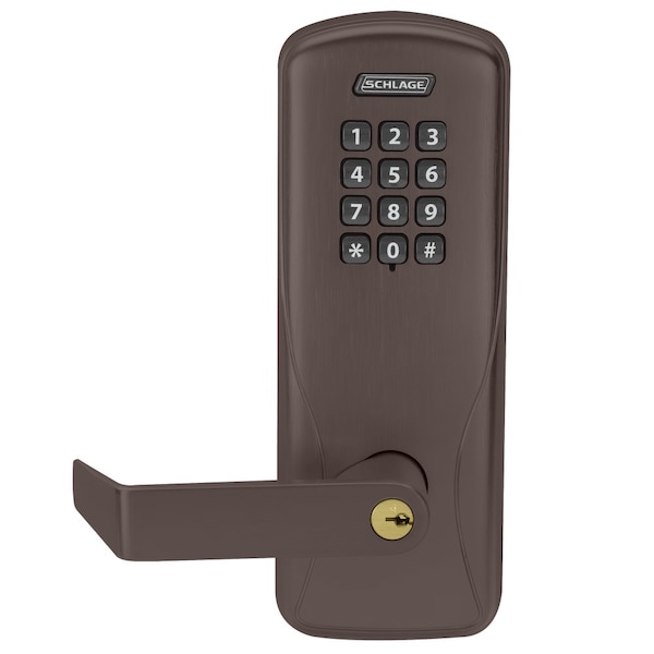 Schlage Electronics CO100MS70 KP RHO 643e PD Electric Mortise Lock - CO100MS70KPRHO643EPR
