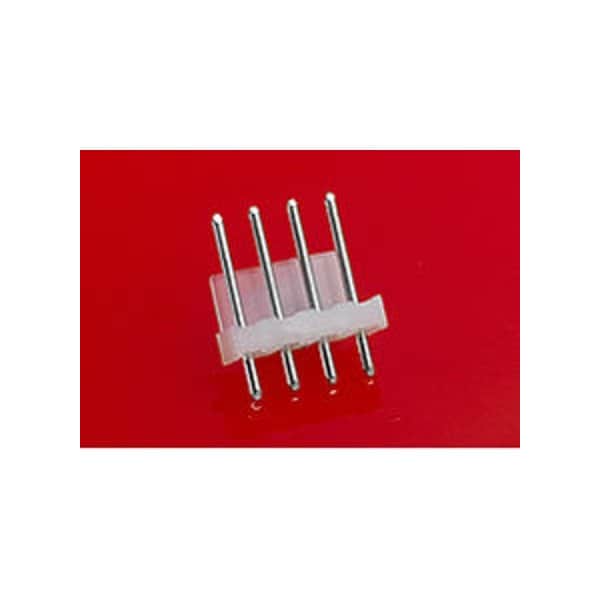 Molex Board Connector, 6 Contact(S), 1 Row(S), Male, Straight, Solder Terminal, Locking, Natural - 26192061