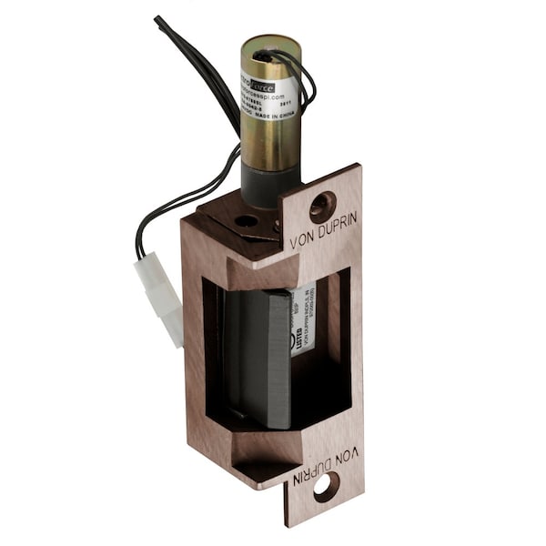 Von Duprin Grade 1 Electric Strike, Fail Safe Electrically Locked 24 VDC, 4-7/8-in x 1-1/4-in Faceplate, For - 6211 24V US10B FS