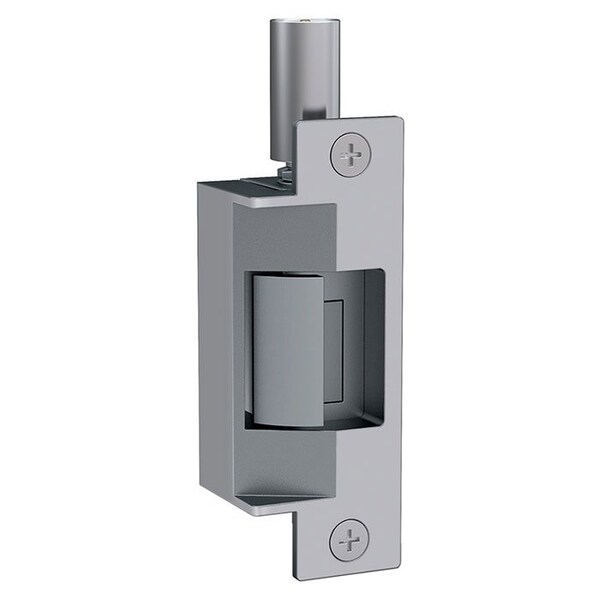 Hes Electric Striike for Latchbolt Locks, 1/2 keeper, 24 volt, 630 Satin Stainless Steel, LBMLCM - 712-24D-630-LBMLCM