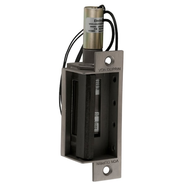 Von Duprin Grade 1 Electric Strike, Fail Safe Electrically Locked 12 VDC, 4-7/8-in x 1-1/4-in Faceplate, For - 6210 12V 32D FS