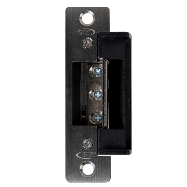 Rci RCI 7 Series Electric Strikes, 12 VDC Voltage, Stainless Steel - 7104-05D 32D