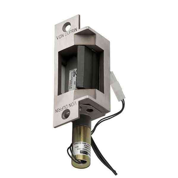 Von Duprin 6213 Electric Strike for Mortise or Cylindrical Devices - Fail Secure - Satin - VNDP-6213-24VDC-US32D