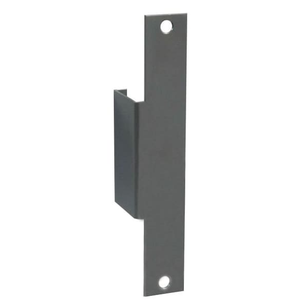Don-Jo 1-3/8" x 9" Blank Electric Strike Aluminum Frame Filler Plate with Lip - AF29LSL