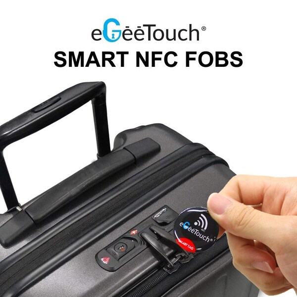 Egeetouch Smart NFC Fobs, Pack of 20 - 5-ACS-200020