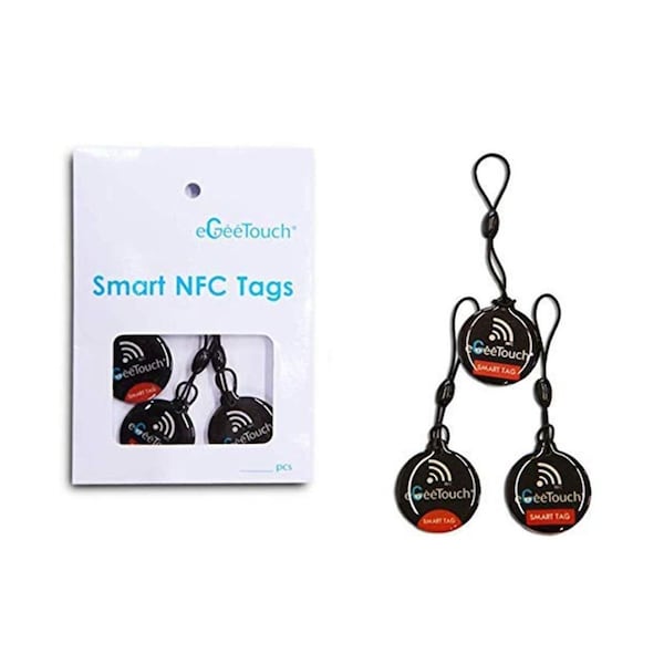 Egeetouch Smart NFC Fobs, Pack of 20 - 5-ACS-200020