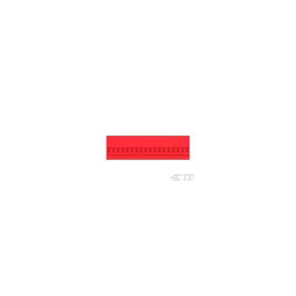 Te Connectivity 18P MTA100 CONN ASSY 22AWG RED - 4-640440-8