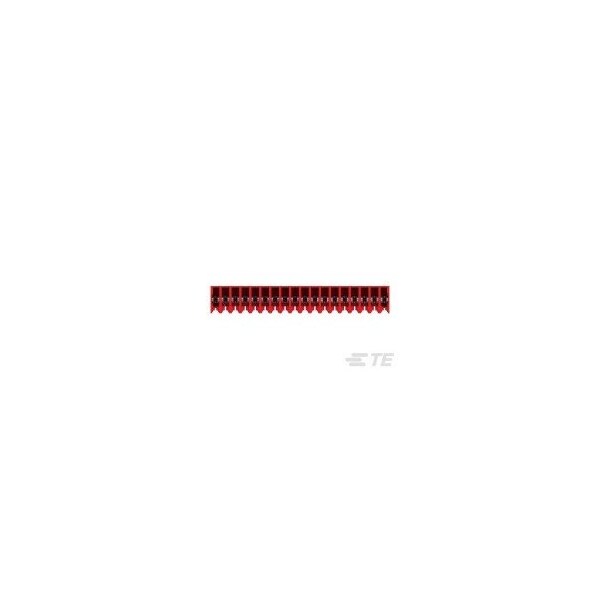 Te Connectivity 18P MTA100 CONN ASSY 22AWG RED - 4-640440-8