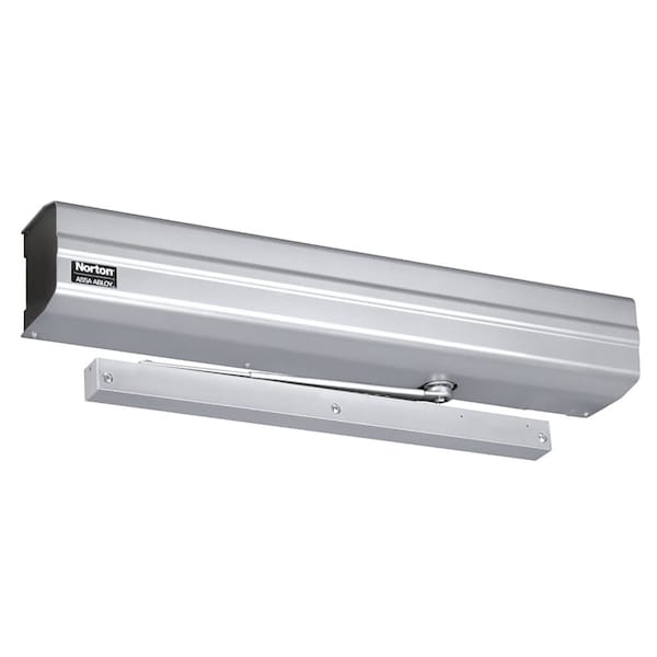Norton Co Low Energy Door Operator, Surface Mount, Pull Side, Slide Track, Slide Track Arm, Aluminum Painted - 5710 689
