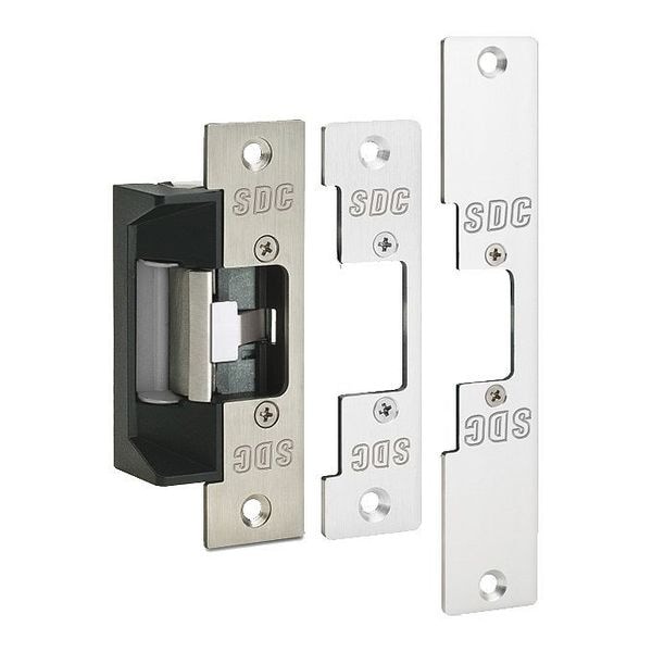 Sdc Electric Door Strike, Stainless Steel, Stainless steel, Includes: Mounting Hardware - 45-A
