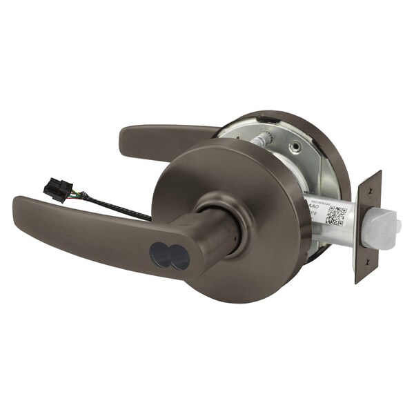 Sargent Electrified Cylindrical Lock, Fail Secure, 24V, LB Design, SFIC Prep, Less Core, RX Switch, Bronze - RX2870-10G71-24V LB 10B