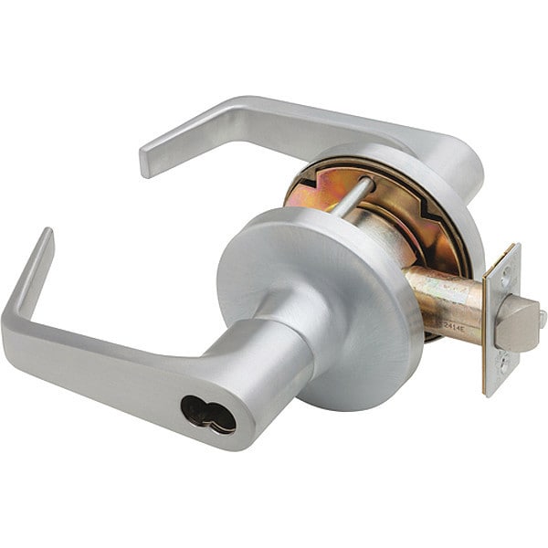 Falcon T Series Cylindrical Office Lock Dane Lever US26D - T521BD D 626