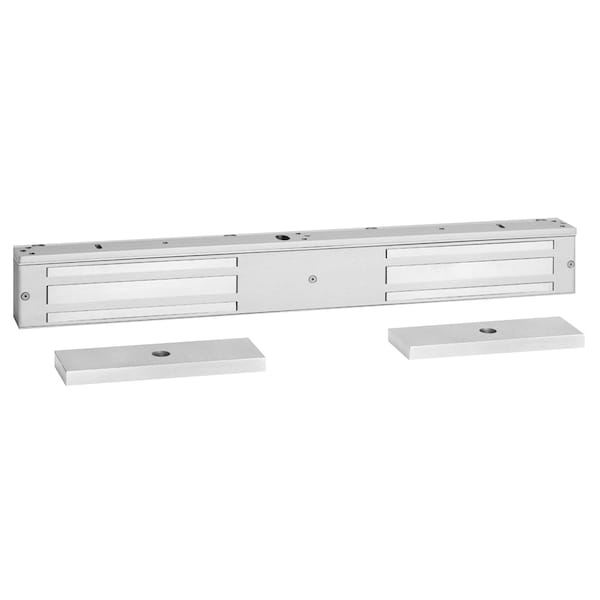 Sdc Mag Lock, Fire Rated, Double Door, US28, 12/24 VDC, 1200lb - 1572V