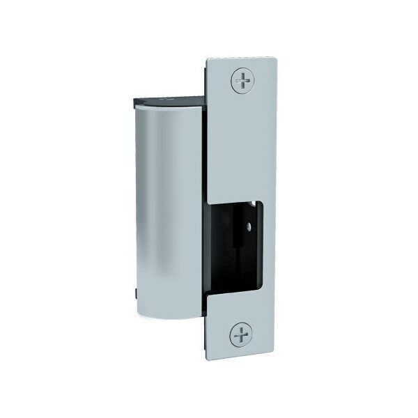 Hes 12VDC / 24VDC Electric Strike Body with Latchbolt Strike Monitor Bright Stainless Steel Finish - 1006LBSM629