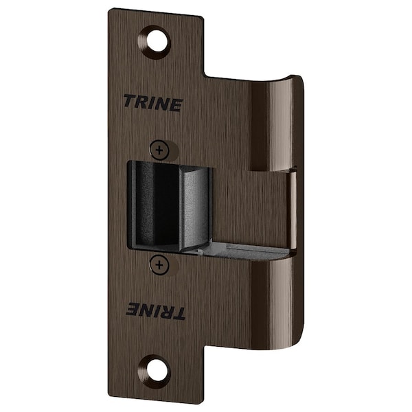 Trine Bronze, Dark Oxidized Satin Bronze Oil Rubbed, For Use With: 3000 Series Electric Strikes - 3478X-375RS-10B